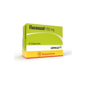 Fluconazol 150 Mg 4 Capsulas Opko